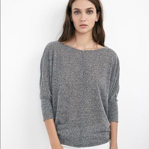 Velvet by Graham & Spencer Texture Knit Dolman Top